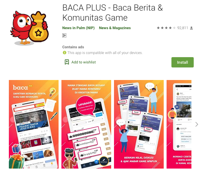 aplikasi penghasil pulsa baca plus