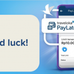 Traveloka PayLater dari aplikasi