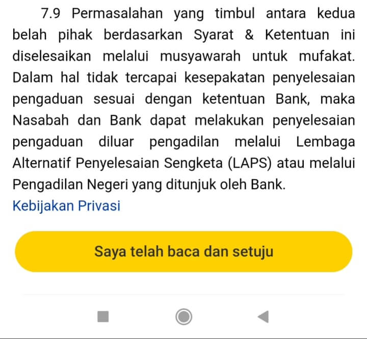 syarat dan ketentuan neobank