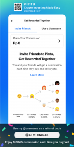 Fitur Referral Pintu Aplikasi Jual Beli Crypto Terpercaya di Indonesia