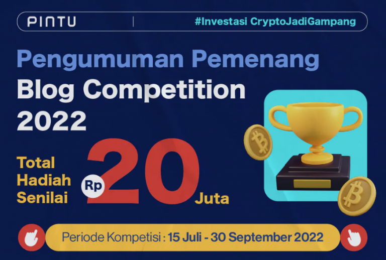 Saya Pemenang Lomba Blog Pintu 2022