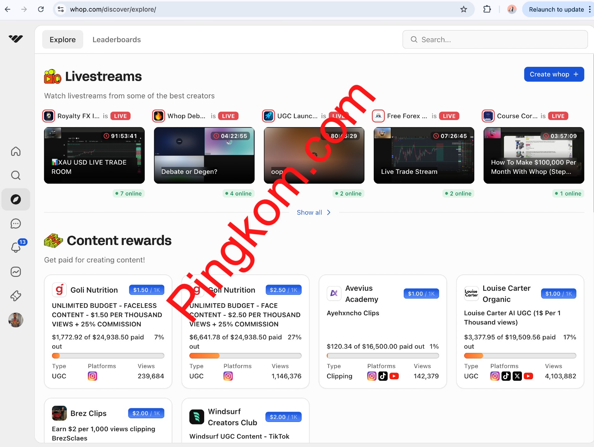 cara menghasilkan uang dari whop